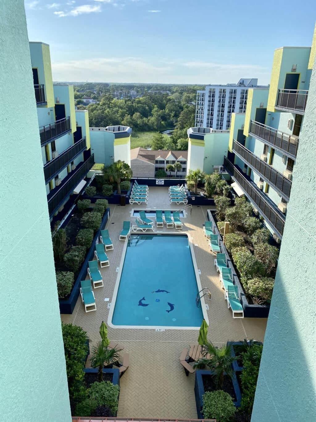 *Ocean View Beauty*King Bed*Rooftop Pool*Beach*Hot Tubs*M123 Myrtle Beach Exterior photo